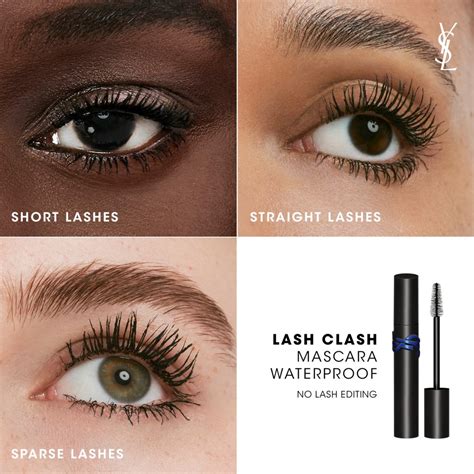 rímel yves saint laurent|yves st laurent lash clash.